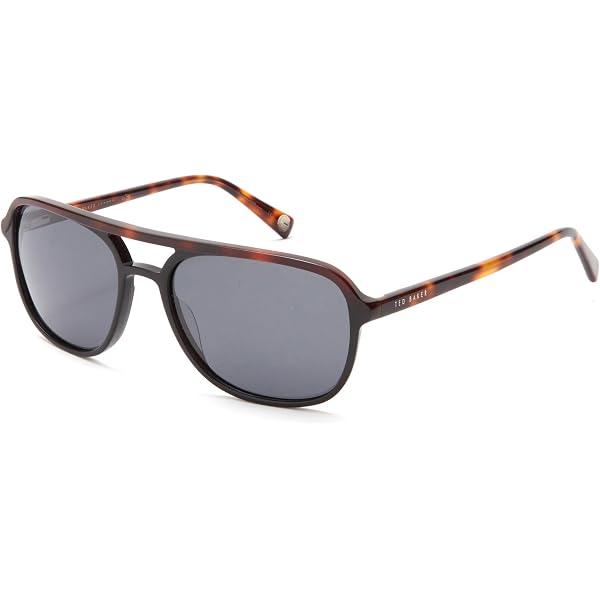 Ted Baker TMS177 Men's Polarized Square Sunglasses, UV400